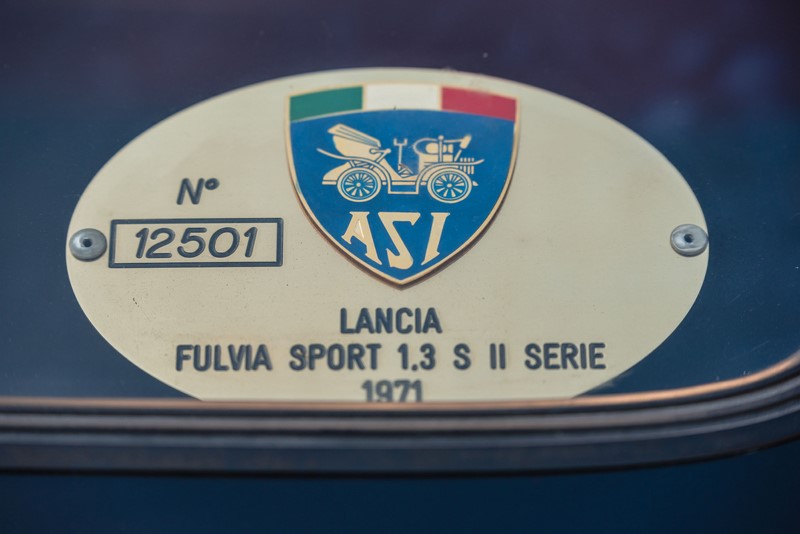 1971 Lancia Fulvia Sport Zagato 1.3S